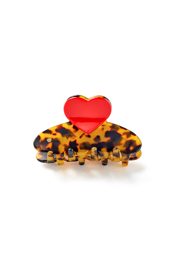 Alison Lou Medium Heart Jelly Hair Clip