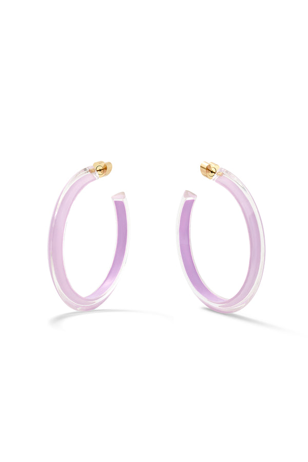 Alison Lou Medium Lucite Jelly Hoop™ Earrings