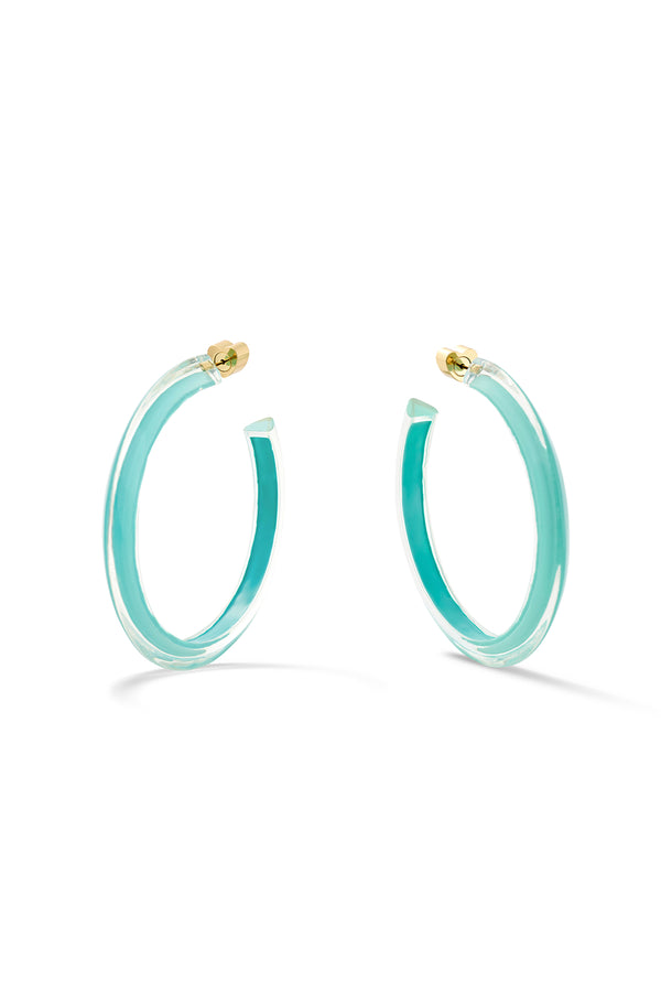 Alison Lou Medium Lucite Jelly Hoop™ Earrings