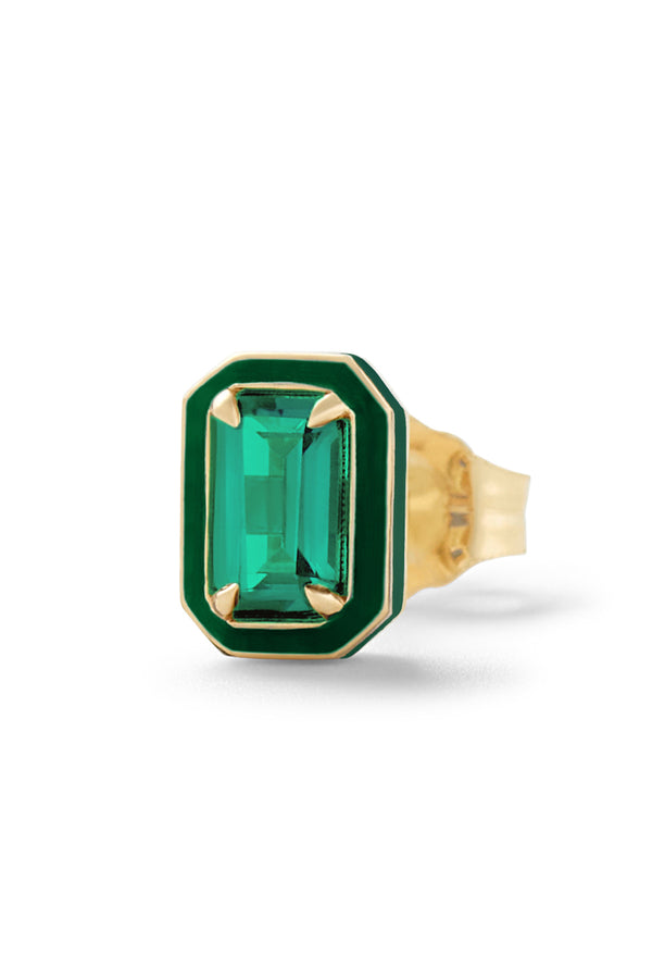 Alison Lou Mini Rectangular Cocktail Stud