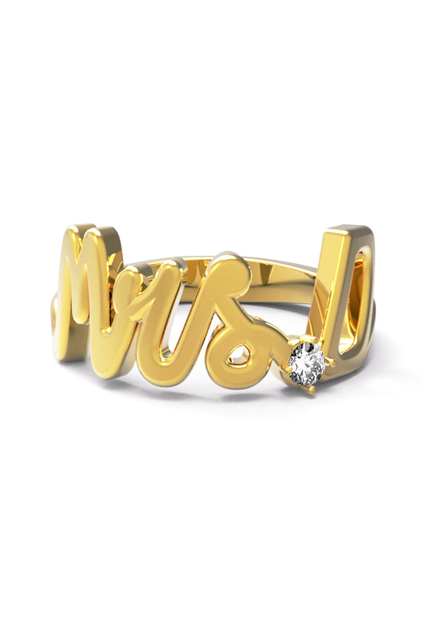 alison lou Mrs. D Ring