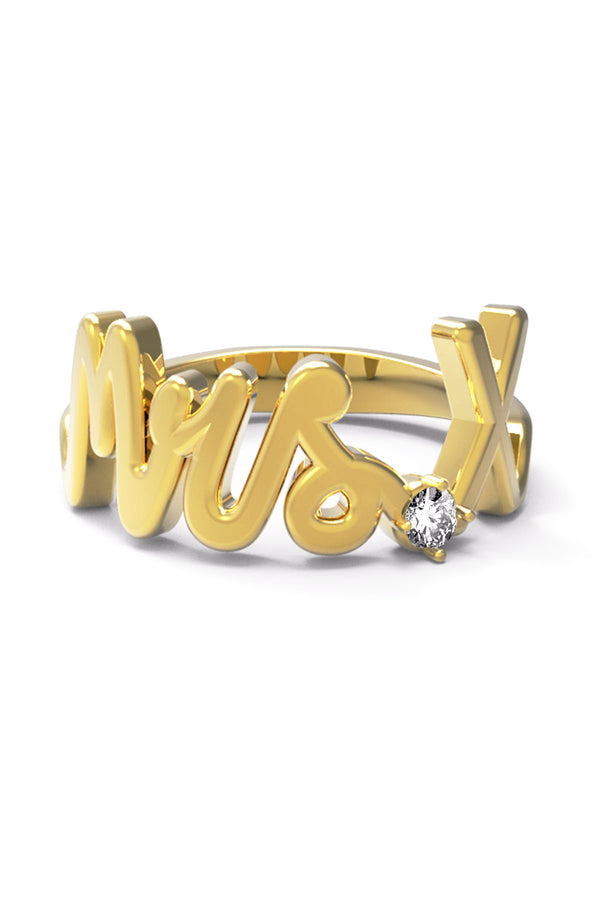 alison lou Mrs. X Ring