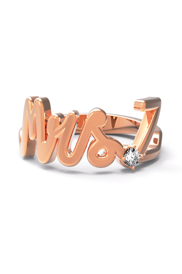 Alison Lou Mrs. Z Ring