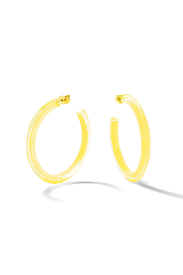 Alison Lou Neon Medium Jelly Hoops