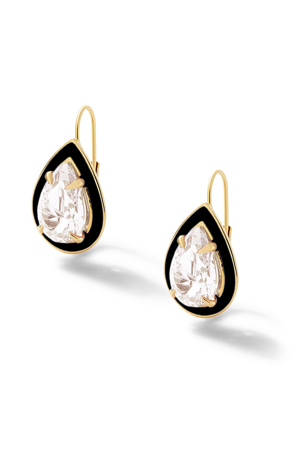 Alison Lou Pear Cocktail Drops - White Topaz