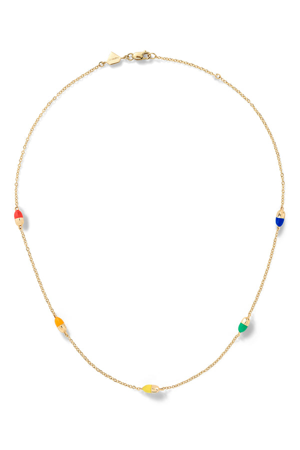 alison lou Pill By the Yard Necklace