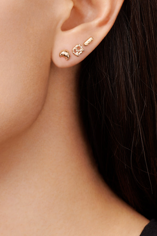 Alison Lou Pretzel Stud