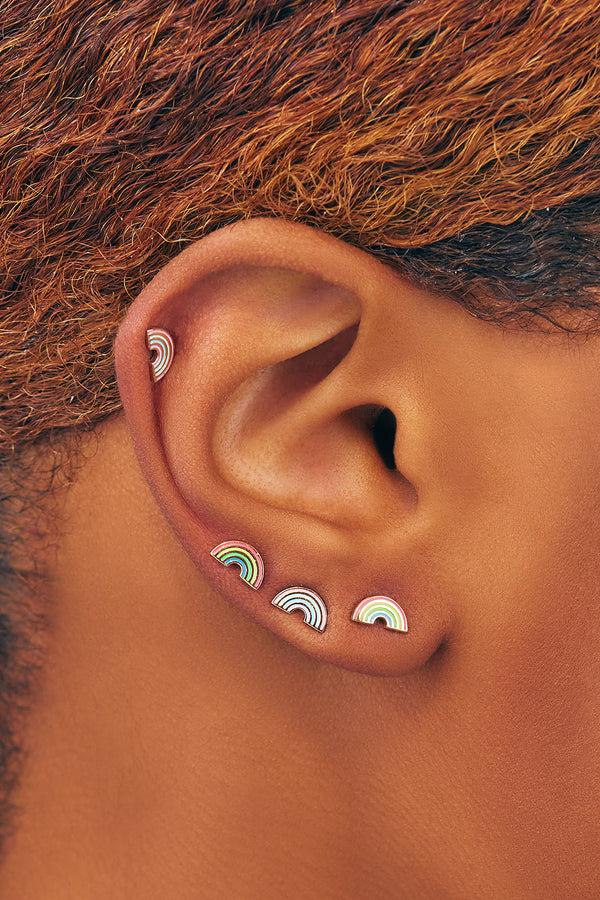 Alison Lou Rainbow Stud