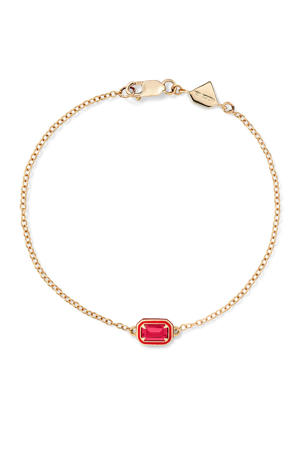 alison lou Rectangular Cocktail Bracelet