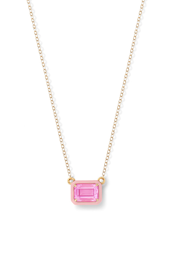 Alison Lou Rectangular Cocktail Necklace