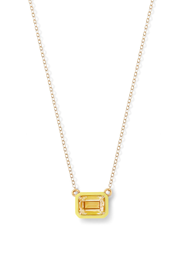 Alison Lou Rectangular Cocktail Necklace