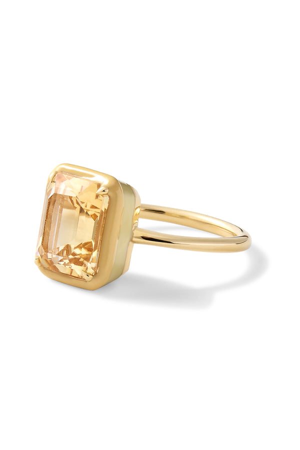 Alison Lou Rectangular Cocktail Ring
