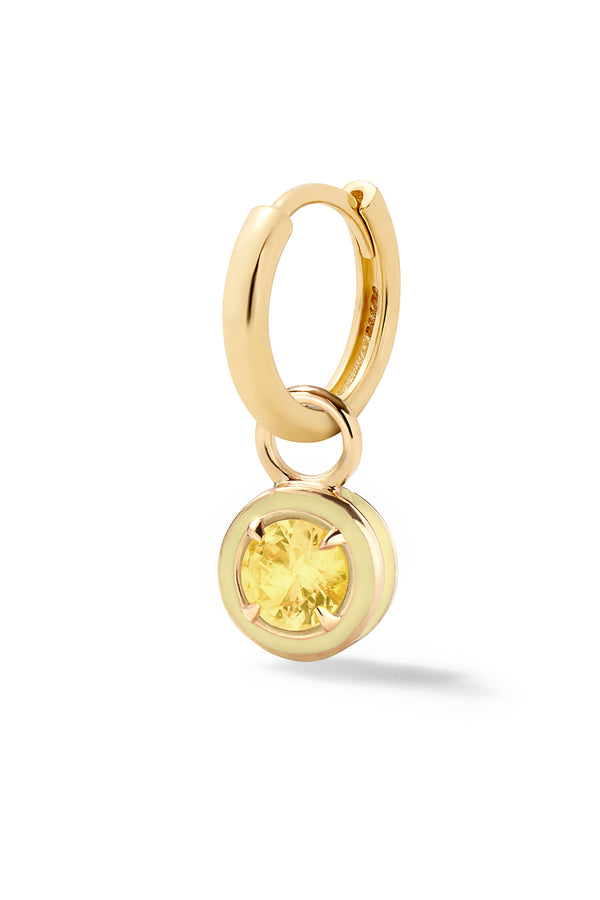 alison lou Round Cocktail Huggie