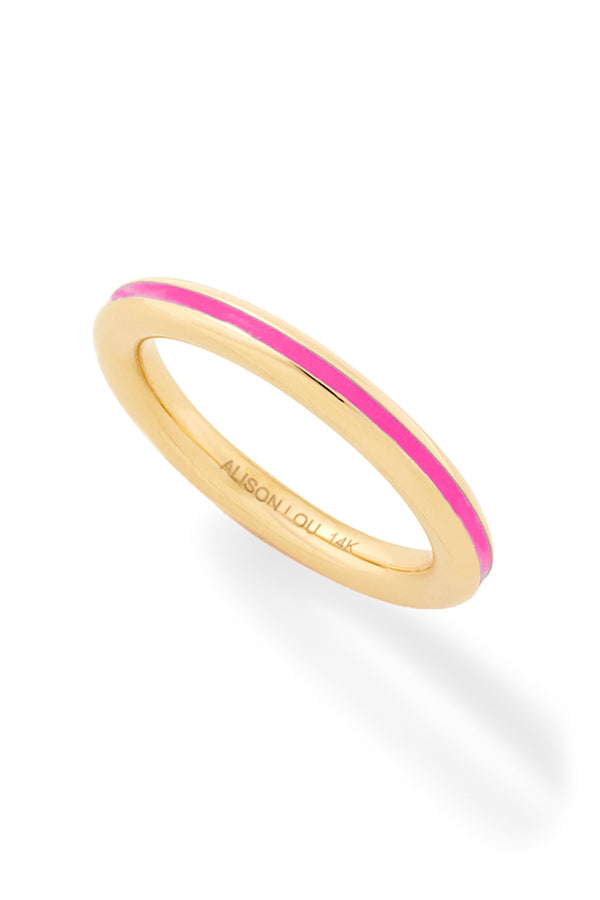 Alison Lou Rounded Enamel Band