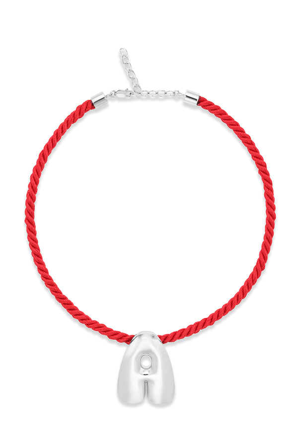 alison lou Satin Rope Cord Necklace