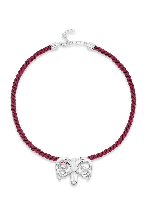 Alison Lou Silver Zodiac Cloud Necklace