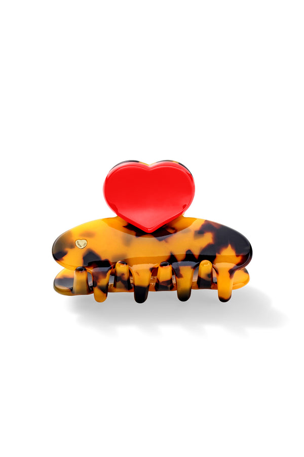 alison lou Small Heart Jelly Hair Clip