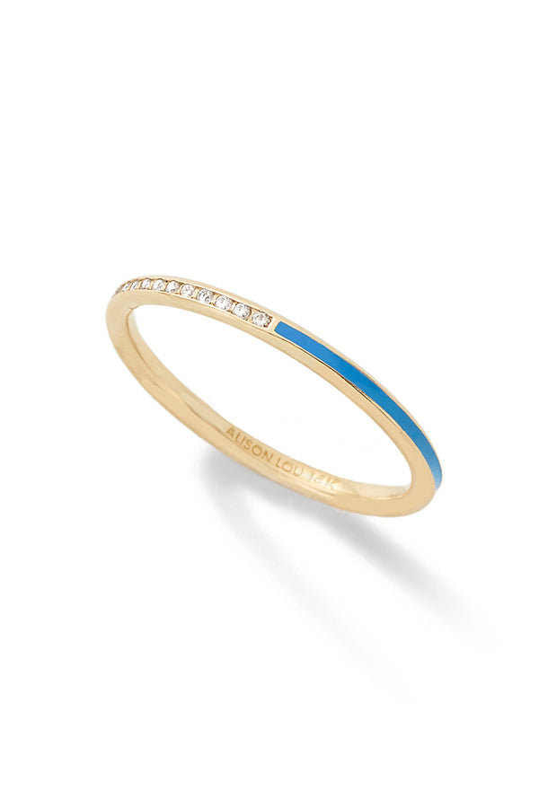 Alison Lou Small Linear Band