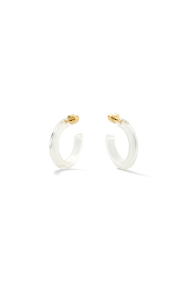 Alison Lou Small Lucite Jelly Hoop™ Earrings