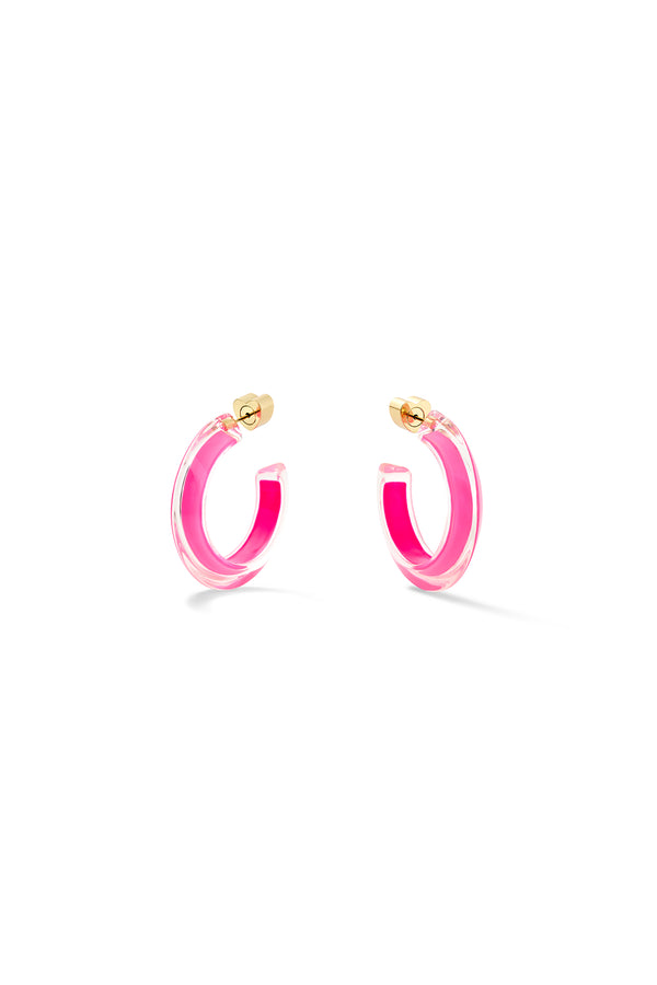 alison lou Small Lucite Jelly Hoop™ Earrings