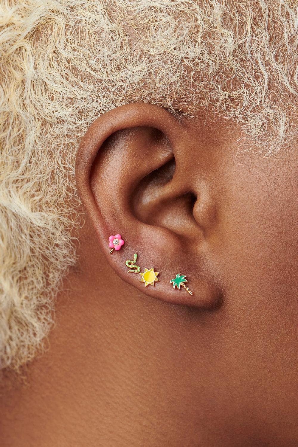 Alison Lou Snake Stud