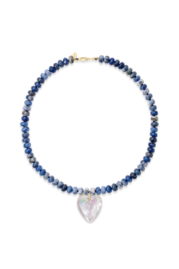 Alison Lou Sodalite Beaded Necklace