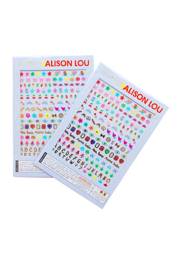 alison lou Deco Miami X Alison Lou Nail Art Sticker Pack