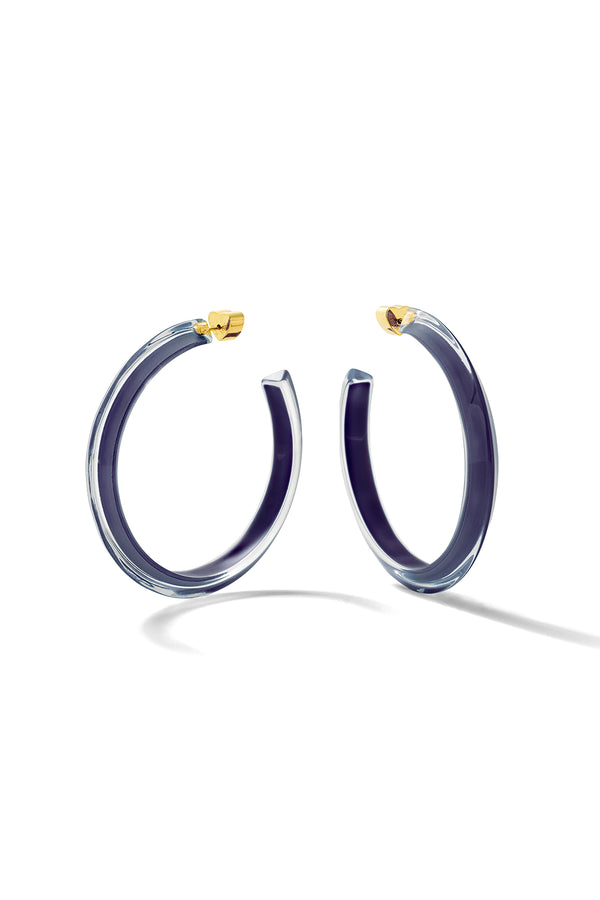Alison Lou Fall Medium Lucite Jelly Hoop™ Earrings