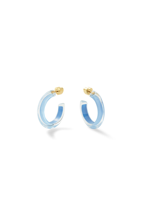 Alison Lou Fall Small Lucite Jelly Hoop™ Earrings