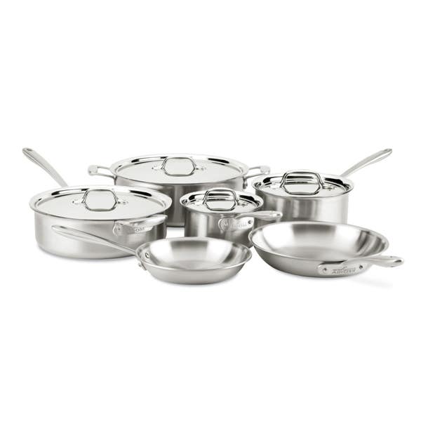all clad Collective Cookware Set; 10 piece all clad Collective Cookware Set; 10 piece