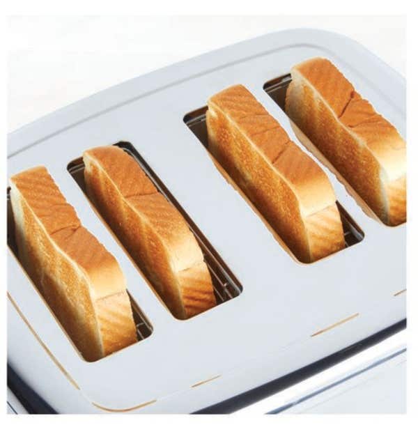 All Clad Digital Stainless Steel Toaster; 4 Slice