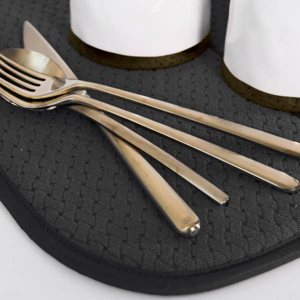 All Clad Drying Mat; Black
