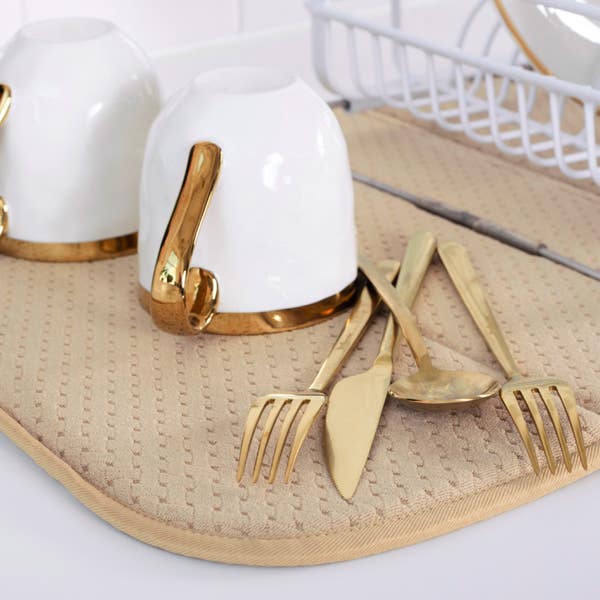 All Clad Drying Mat; Cappuccino