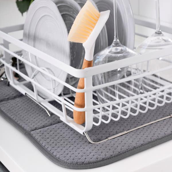 All Clad Drying Mat; Pewter