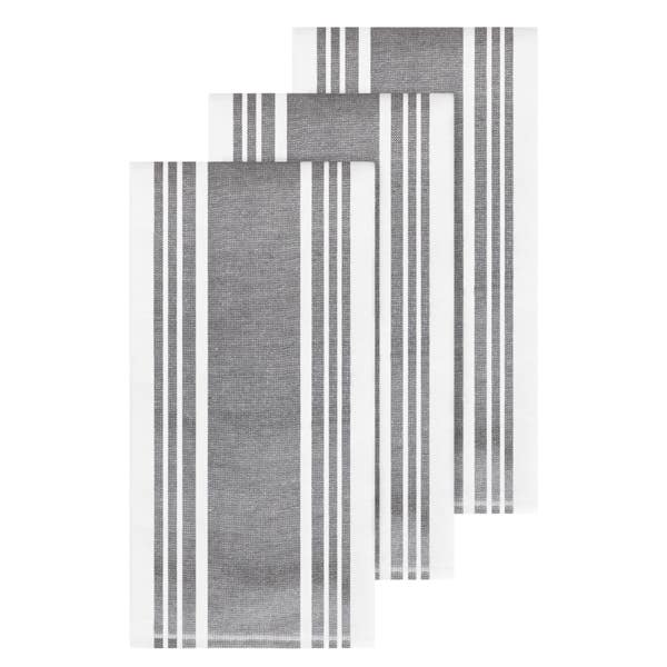 all clad Dual Kitchen Towel Set; Pewter; 3 pieces