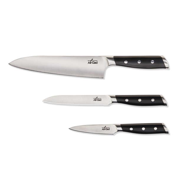 all clad Forged Knives 3-Piece Starter Set