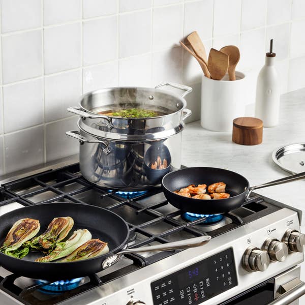 All Clad Mixed Material Cookware Set 10 Piece