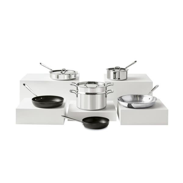 all clad Mixed Material Cookware Set 10 piece