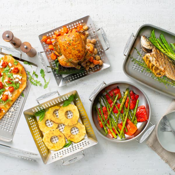 All Clad Outdoor 3 Piece Stainless Steel Set