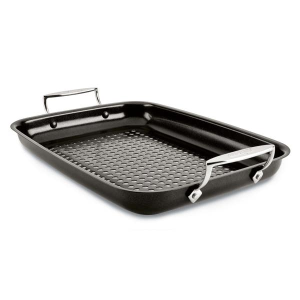 all clad Outdoor Nonstick Roaster 11 x 15 inch