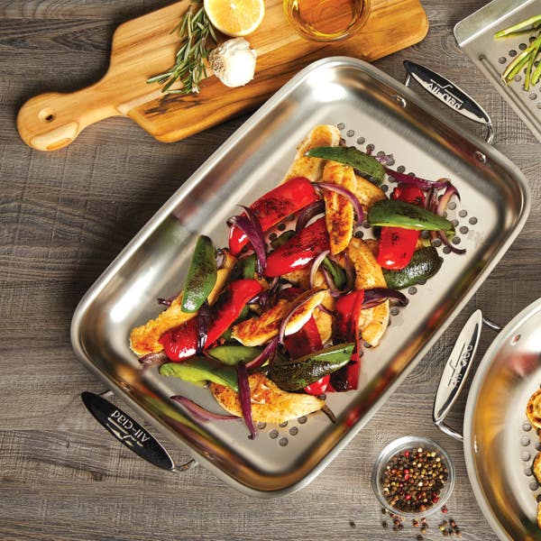 All Clad Outdoor Stainless Steel Roaster