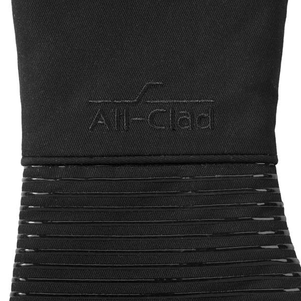 All Clad Oven Mitt Set; Black; 2 Pieces