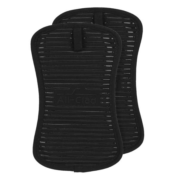 all clad Potholder Set; Black; 2 pieces