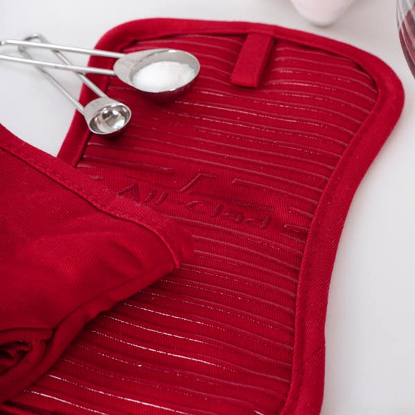 All Clad Potholder Set; Chili; 2 Pieces