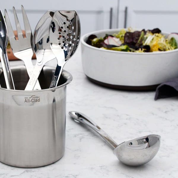 All Clad Stainless Steel Ladle; 12 Inch