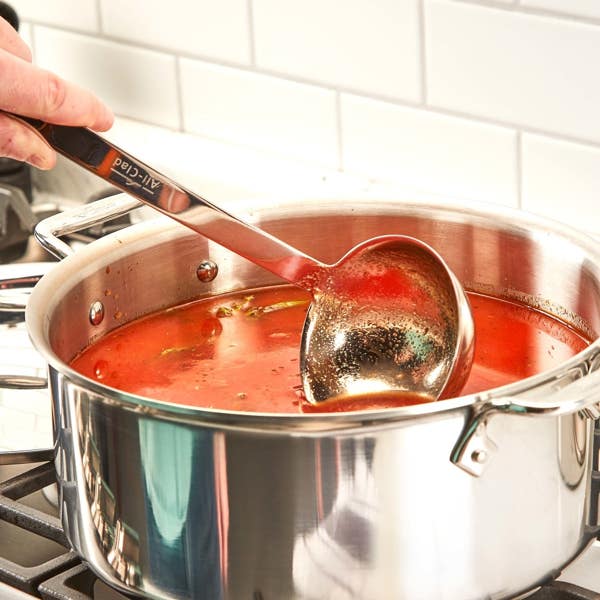 All Clad Stainless Steel Ladle; 12 Inch