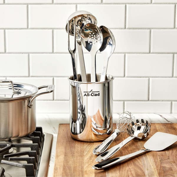 All Clad Stainless Steel Pasta Ladle