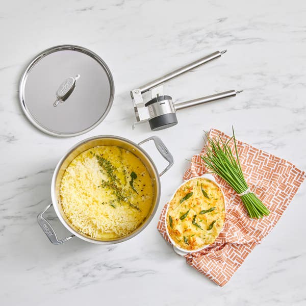 All Clad Stainless Steel Potato Ricer