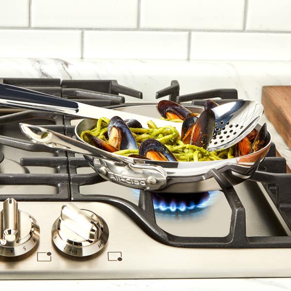 All Clad Stainless Steel Slotted Spoon