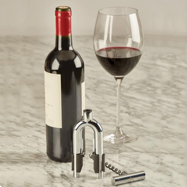 All Clad Stainless Steel Wine/Prosecco Corkscrew
